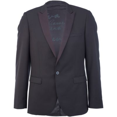 Black tuxedo jacket