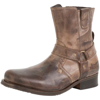 brown buckle boots