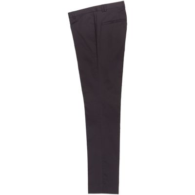 Black super skinny smart trousers