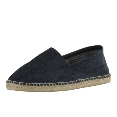 Denim canvas espadrilles