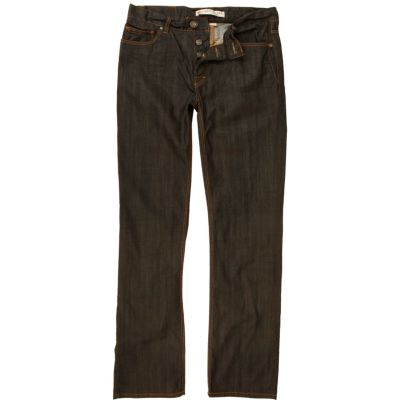 Dark wash denim slim leg jeans