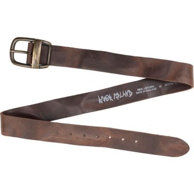 Brown washed belt