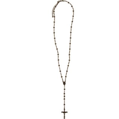 Black beaded rosary