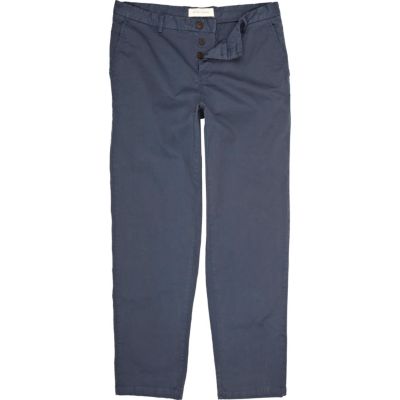 Blue smart trousers