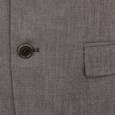 Grey slim suit jacket