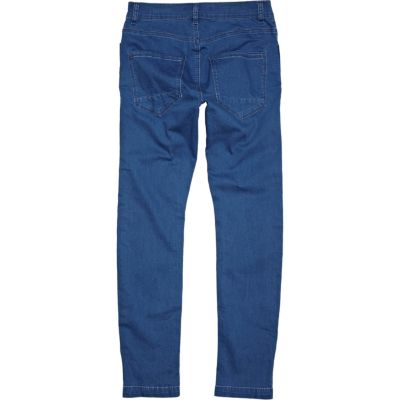 Mid wash denim skinny jeans
