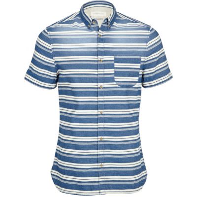 blue stripe shirt 