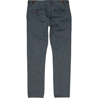Blue skinny jeans