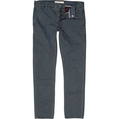 Blue skinny jeans