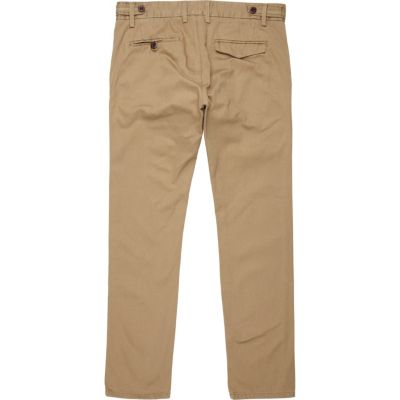 Light brown skinny chinos