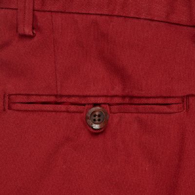 Red skinny jeans