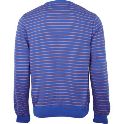 Blue stripe jumper