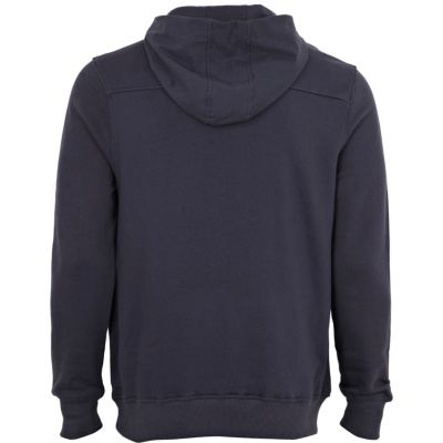 Navy lace neck hoodie