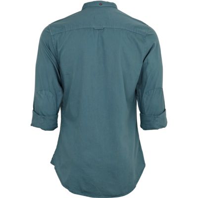 Teal oxford shirt