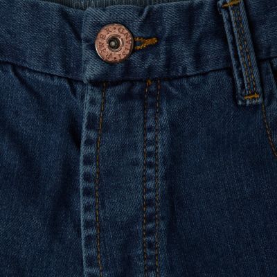 Dark denim twist seam jogger jeans