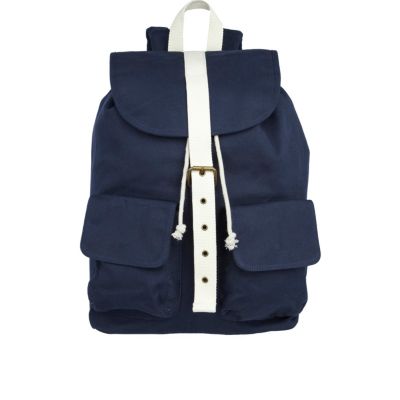 navy pocket rucksack 