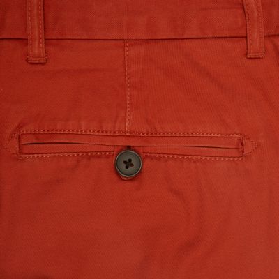 Rust sprayed chinos