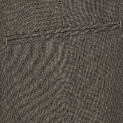 Grey classic suit trousers