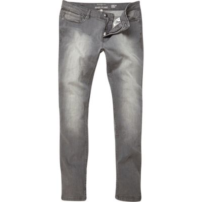 Grey Sid skinny stretch jeans