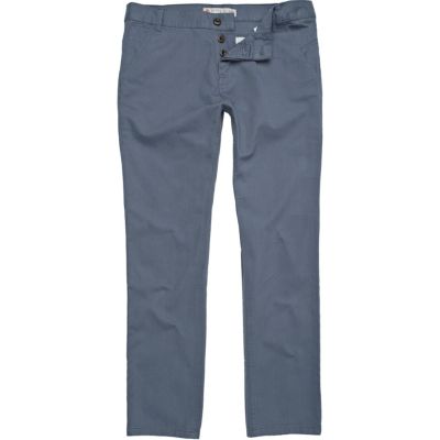 Blue skinny trouser