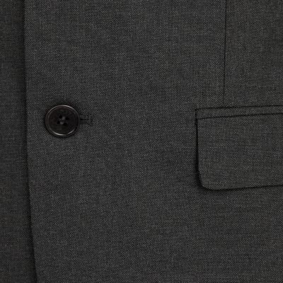 Charcoal grey slim suit jacket