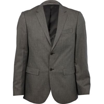 Grey classic suit jacket