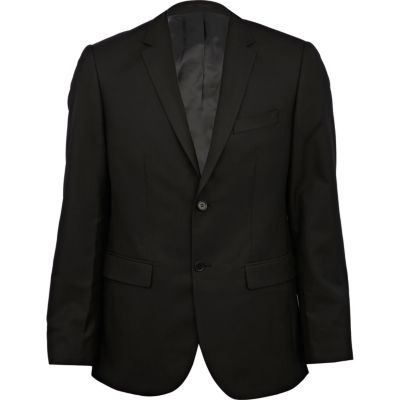 black classic suit jacket 