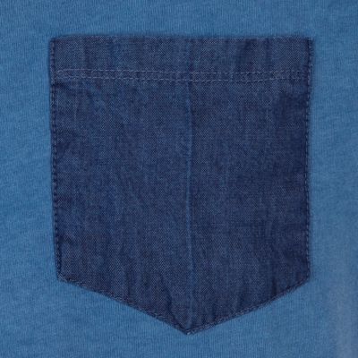 Blue dip dye t-shirt