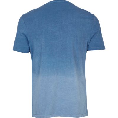 Blue dip dye t-shirt