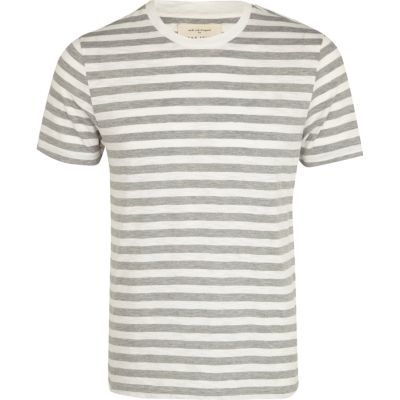 grey stripe t-shirt 