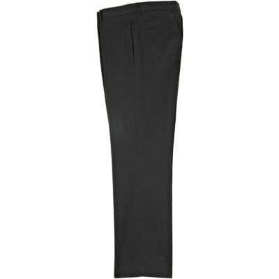 Black stripe slim trousers