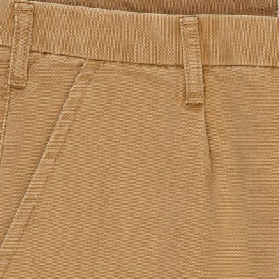 Tan carrot fit chinos