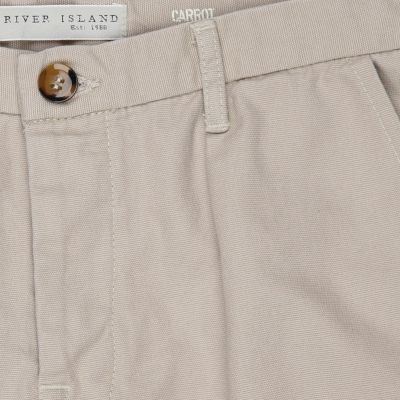 Light grey carrot chinos