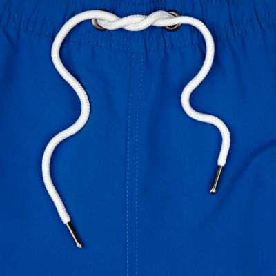 Blue swim shorts
