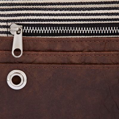 Brown fold wallet