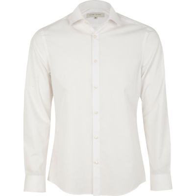 White poplin shirt