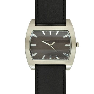 black square face watch 