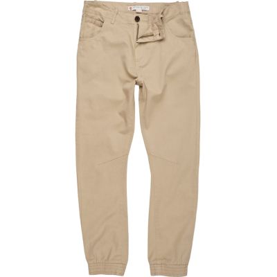stone jogger trousers