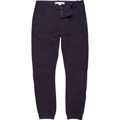 navy jogger trousers