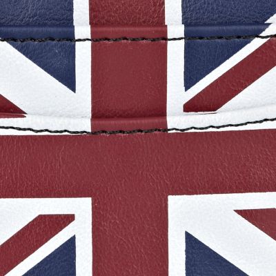 Blue union jack card holder