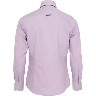 Lilac double collar shirt