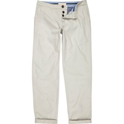 Light stone chinos