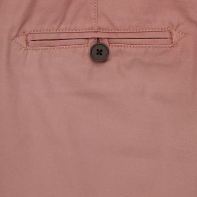 Pink smart chinos