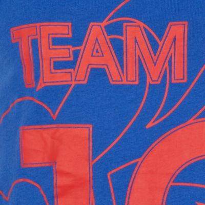 Blue team GB print vest