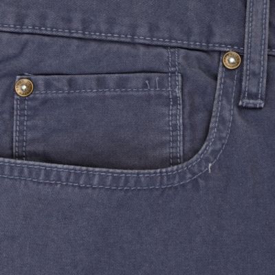 Mid blue slim trousers