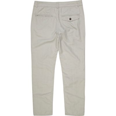 Stone slim trousers