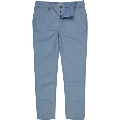 Blue chinos