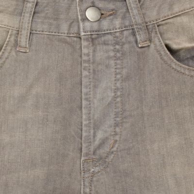 Grey denim skinny flynn jeans
