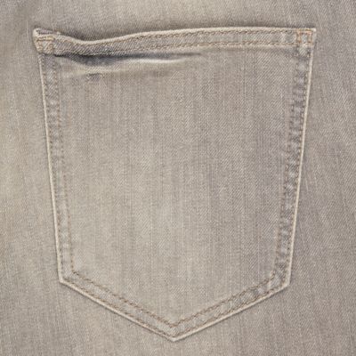 Grey denim skinny flynn jeans