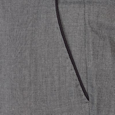 Light grey slim suit trousers